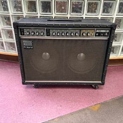 Used Roland JC-120 Jazz Chorus 2-Channel 120-Watt 2x12" Guitar Solid State Combo Amp Amplifier 1975 - 1993 - Black image 1