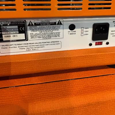 Pre-owned Orange TH-30 Head w/case & footswitch image 9