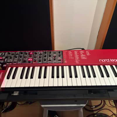 Nord Lead A1 49-Key 26-voice Polyphonic Synthesizer 2014 - 2022 - Red