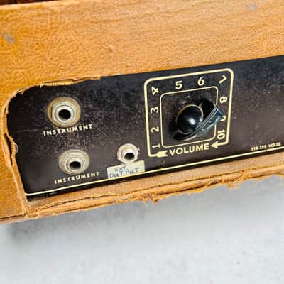 Gibson BR-6 1x10" Combo Amplifier 1950 - Brown image 14
