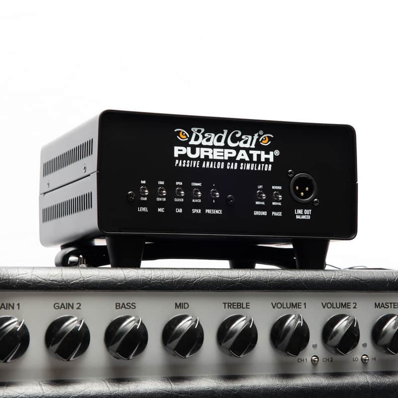 Bad Cat Purepath Passive Analog Cab Simulator 2026 - Present - Black image 1