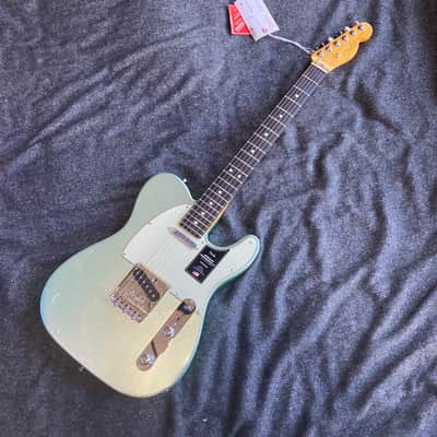 Fender American Professional II Telecaster RW Mystic Surf Green US210070593 8lbs image 3