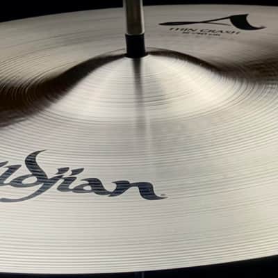 Zildjian 16" A. Thin Crash Cymbal - 889g image 6
