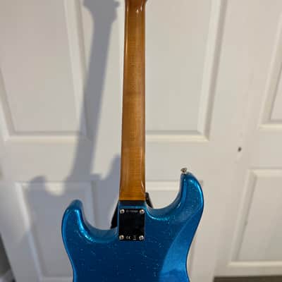 2023 Fender Custom Shop Limited Edition Dual P-90 Stratocaster Closet Classic Relic - Blue Sparkle image 15