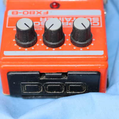 digitech fx-80b compressor sustainer - orange image 5