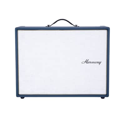 Harmony Series 6 Model H650 50-Watt 1x12" Guitar Combo - Blue Tolex image 1