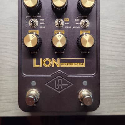 Universal Audio Lion '68 Super Lead Amp 2023 - Present - Black image 1