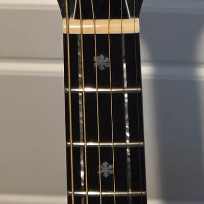 Levitch Guitar Works Figured Mrytle and Spruce Handmade Acoustic Guitar 1995 - Lacquer image 2