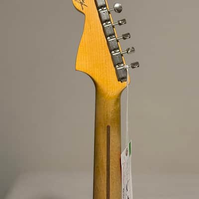 Fender Custom Shop Jazzmaster Relic with matching headstock - rare & unplayed Arctic White finish image 5