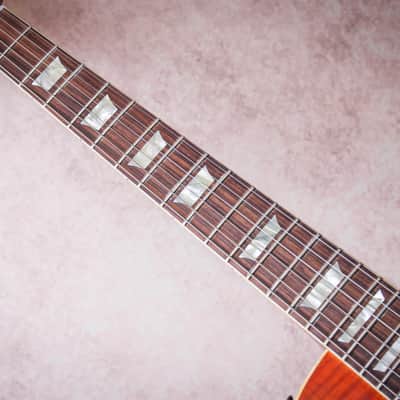 GIBSON USA Custom Shop 59 Reissue Les Paul Murphy Lab Heavy Aged " Aged Cherry Burst + Rosewood" (2023) image 12