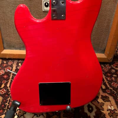 Vintage 1964 Hofner Galaxie 176 Solid Red Electric Guitar image 17
