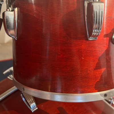 Vintage Ludwig 10 Piece Kit - 70's - Mahogany image 6