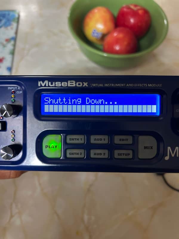 Peavey MuseBox Virtual Instrument and Effects Module 2010s - Blue image 1
