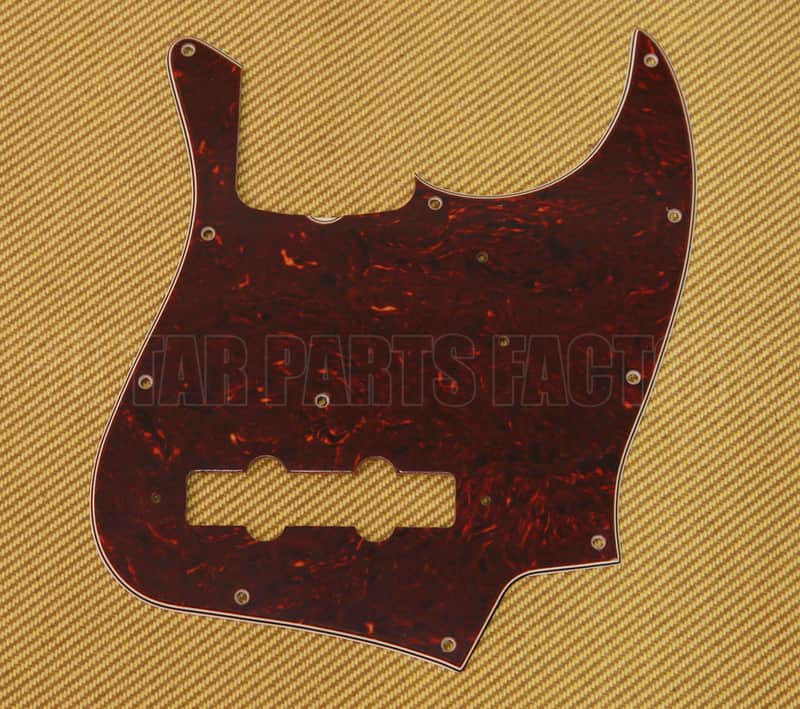 099-2022-000 Genuine Fender Tortoise '62 Jazz Bass Pickguard image 1