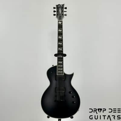 ESP E-II Eclipse Electric Guitar w/ Case - Black Satin image 2