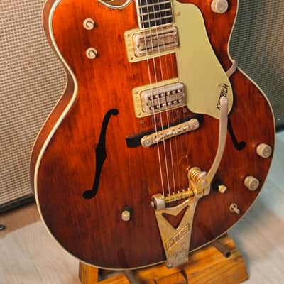 Gretsch 6122 Chet Atkins Country Gentleman 1964  Walnut Brown image 8