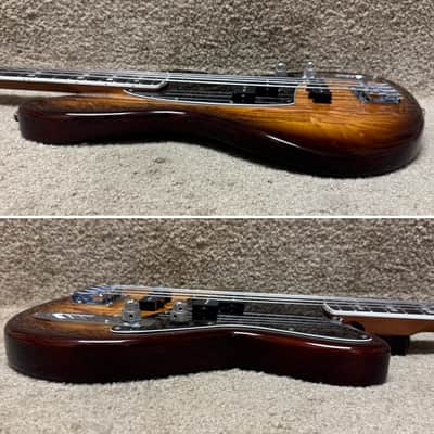 Ibanez Talman Bass TMB400TA-IAB Iced Americano Burst image 10
