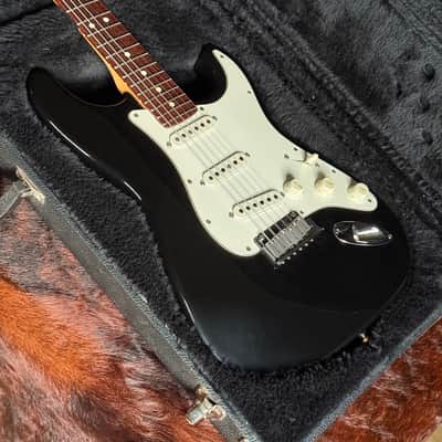 Fender American Standard Stratocaster 50th Anniversary, Black, 1996 Vintage image 7