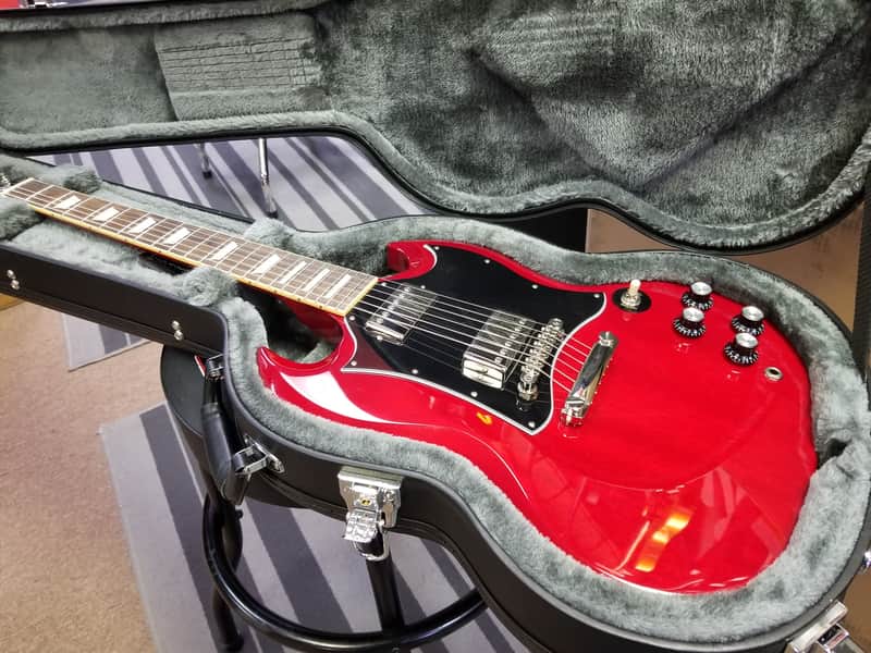 2025 Epiphone SG Standard Cherry with case image 1