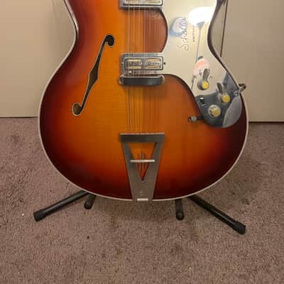 Artur Lang Deluxe custom 1965 - Cherry sunburst image 2