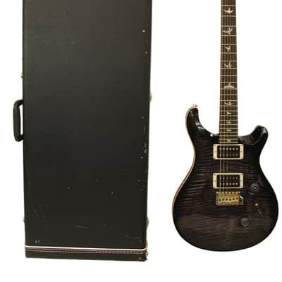 2019 PRS Custom 24 10-Top Electric Guitar, Charcoal Burst image 1