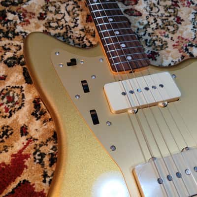 *NEW IN BOX* 2025 Fender Japan - Limited Edition - ISHIBASHI FSR Jazzmaster Traditional 60s Mystic Aztec Gold MH Matching Headstock - MIJ JD25 image 10