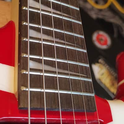 Kramer EVH Frankenstein 2019 - Striped image 9