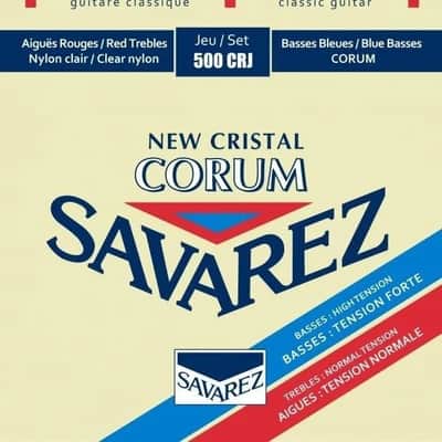 Savarez New Cristal Corum Mixed Tension Classical Nylon Guitar Strings - 500CRJ image 2