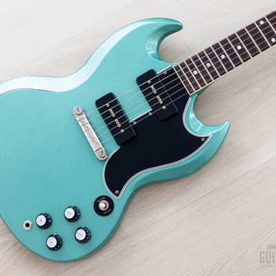 2023 Gibson Custom Shop 1963 SG Special Murphy Lab Light Aged Inverness Green w/ Case, Tags & CoA image 1