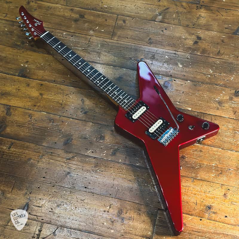 1980s (c) Tokai Five Star Explorer in Red | Reverb