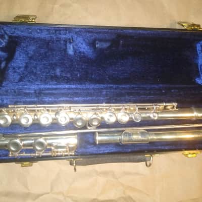 King Cleveland 610 Flute, USA, with case and cleaning rod image 1