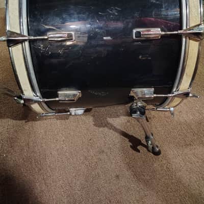 Pearl Maple Shell Bass Drum 22x16 - Black Wrap image 5