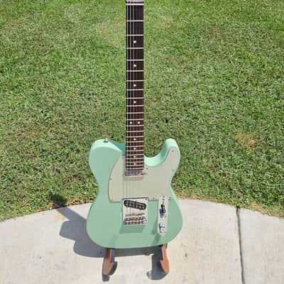 Fender Limited Edition FSR American Standard Telecaster with All Rosewood Neck 2016 Surf Green w/ Hard Case image 2