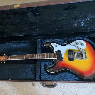 Mosrite The Ventures Super Custom '63 Sunburst Set Neck Japan MIJ OHSC image 22