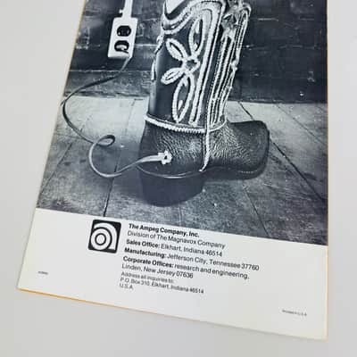 Ampeg Amplifier Catalog 1972 image 2