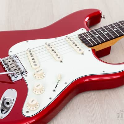 2020 Fender Hybrid ‘60s Stratocaster Candy Apple Red w/ American Vintage 57/62 & Hangtags, Japan MIJ image 6