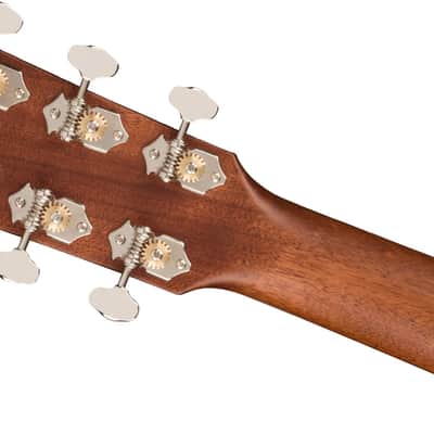 Fender Paramount PD-220E Dreadnought Acoustic Guitar, with 2-Year Warranty, Natural, with Case image 7