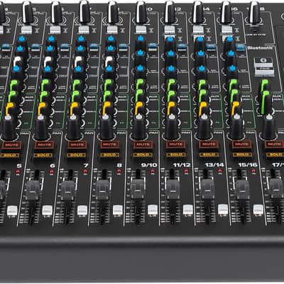 Mackie ONYX16 16-Channel Analog Mixer w/ Multi-Track USB/3-Band EQ+Bluetooth image 2