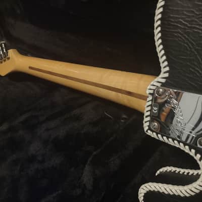 1997 Fender Telecaster American Standard w/Waylon Jennings-style Custom Leather Cover/Wrap & Hard Case image 14