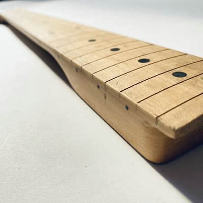 Maple Guitar Neck with Maple Fingerboard 22 Frets image 3