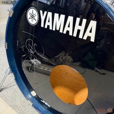 Yamaha Maple Custom Absolute 20,10,12,13,16 Drum Kit - Blue Lacquer image 7