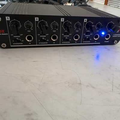 dbx DI4 Active 4-Channel Direct Box with Line Mixer 2010s - Black image 2