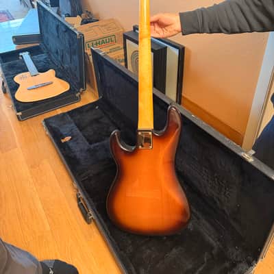 Fender Jazz / Precision Bass w/ EMG pickups and Eq. 70’s - Sunburst image 4