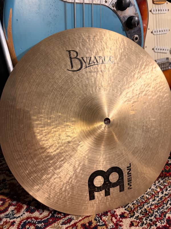 Meinl 14" Byzance Traditional Medium Hi-Hat (Pair) 2001 - Present - Traditional image 1