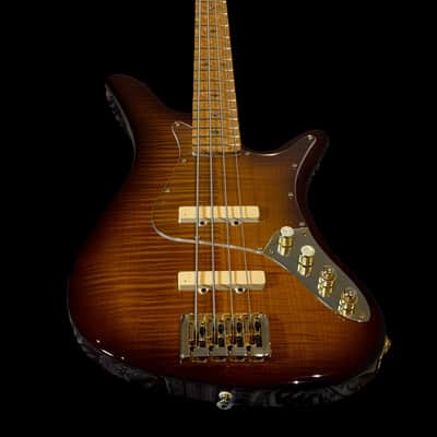 CARVIN BASS - SB 4001 (SEKOU BUNCH) 2015 - FLAMED MAPLE GLOSS image 2