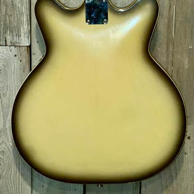 Excellent 1968 Fender Coronado II with Rosewood Fretboard  Antigua OHSC  ! image 11