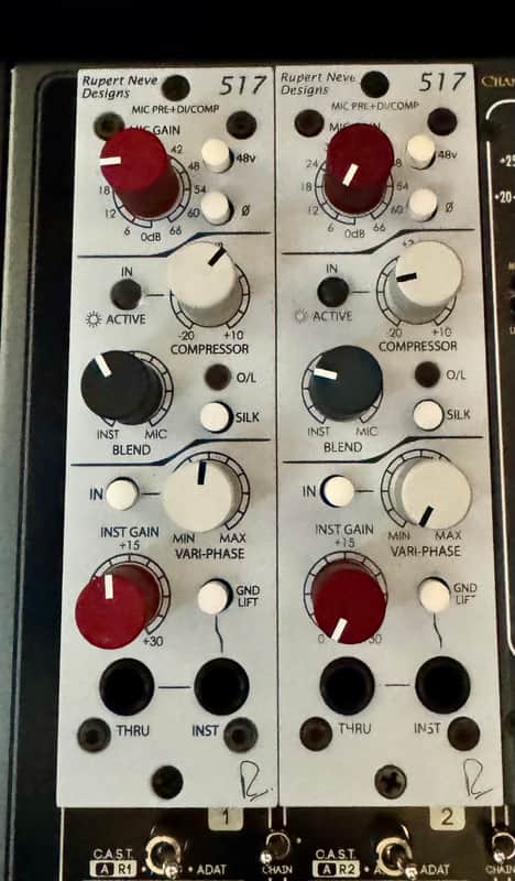 Rupert Neve Designs Portico 517 500 Series Mic Pre / Compressor Module