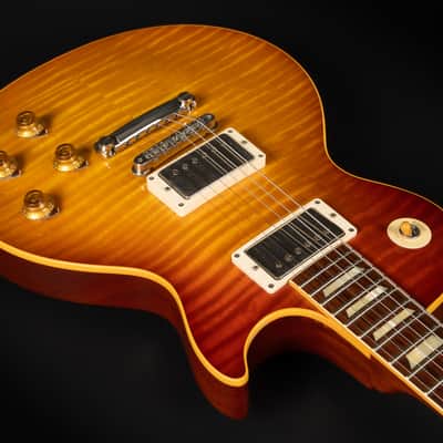 2019 Gibson Custom Shop Lee Roy Parnell Signature '59 Les Paul Standard - Abilene Sunset Burst | USA 1959 Reissue R9 Kloppmann HB 59 Humbucker Pickups 4.06kg | CoA OHSC image 8