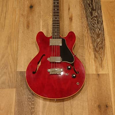 Vintage 1967 Gibson Eb2-C Bass - Cherry Finish image 1