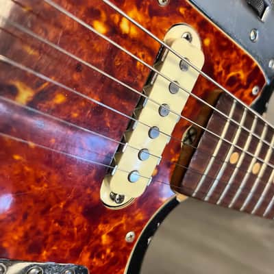 1963 Fender Jaguar – Black Refinish – Mastery Bridge + Original Bridge – Hardshell Case image 5